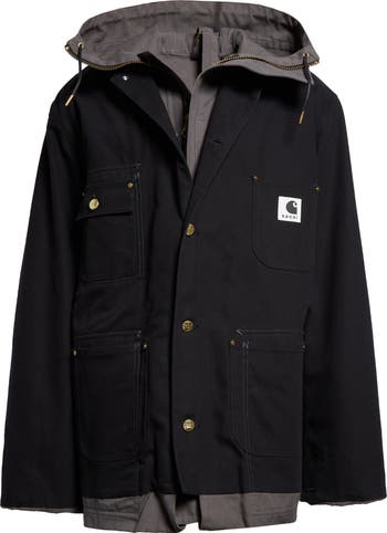 HFさま専用【sacai x Carhartt】Nylon Twill Coat 0400020490972_BLACK?wid=600&