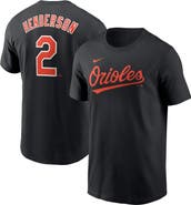 Nike Men's Nike Gunnar Henderson Black Baltimore Orioles Fuse Name & Number T-Shirt