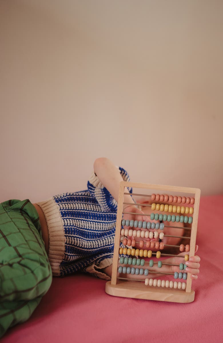 Mushie Wooden Abacus, Alternate, color, Misc