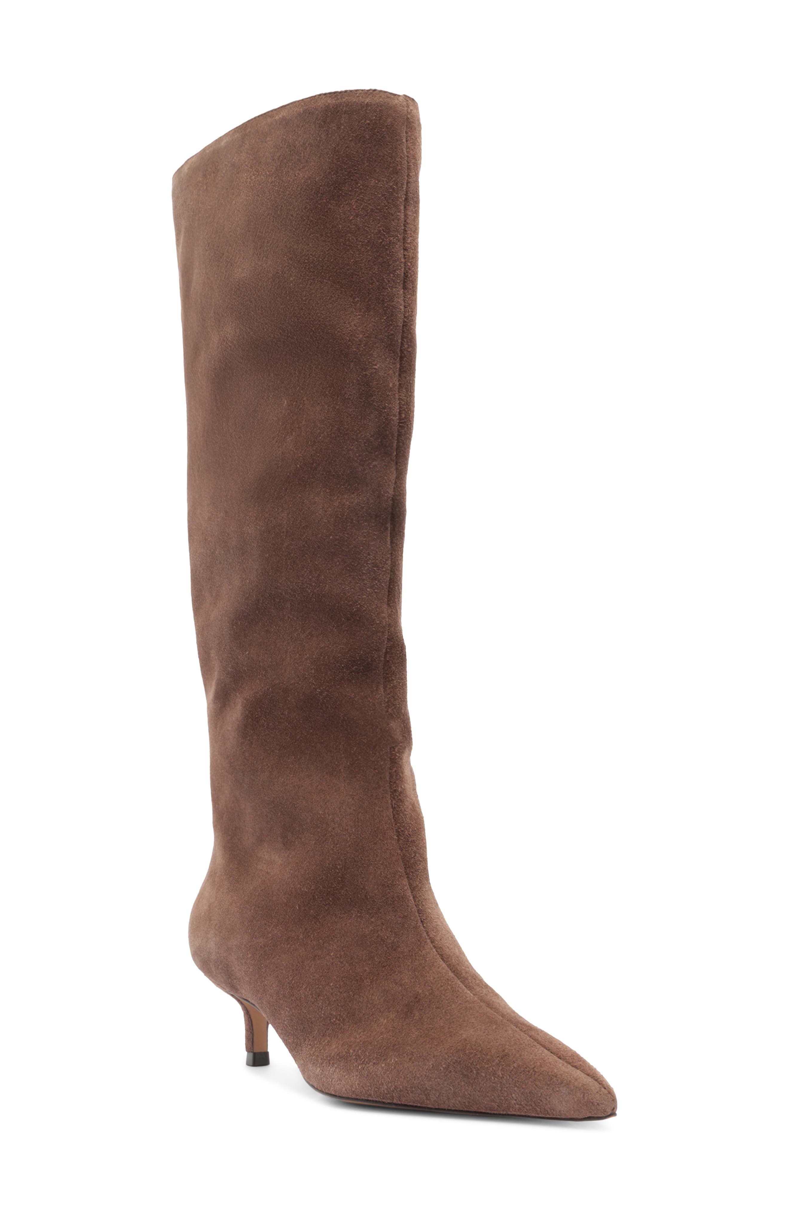 Mabel Knee High Boot, Main, color, NEW COCOA