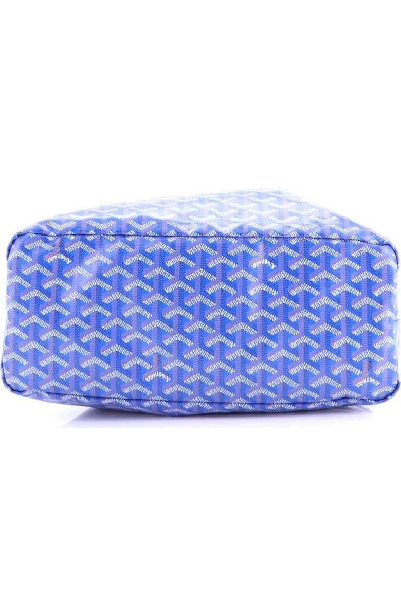 Pre-Owned Goyard Boheme Hobo Coated Canvas, Alternate, color, Blue