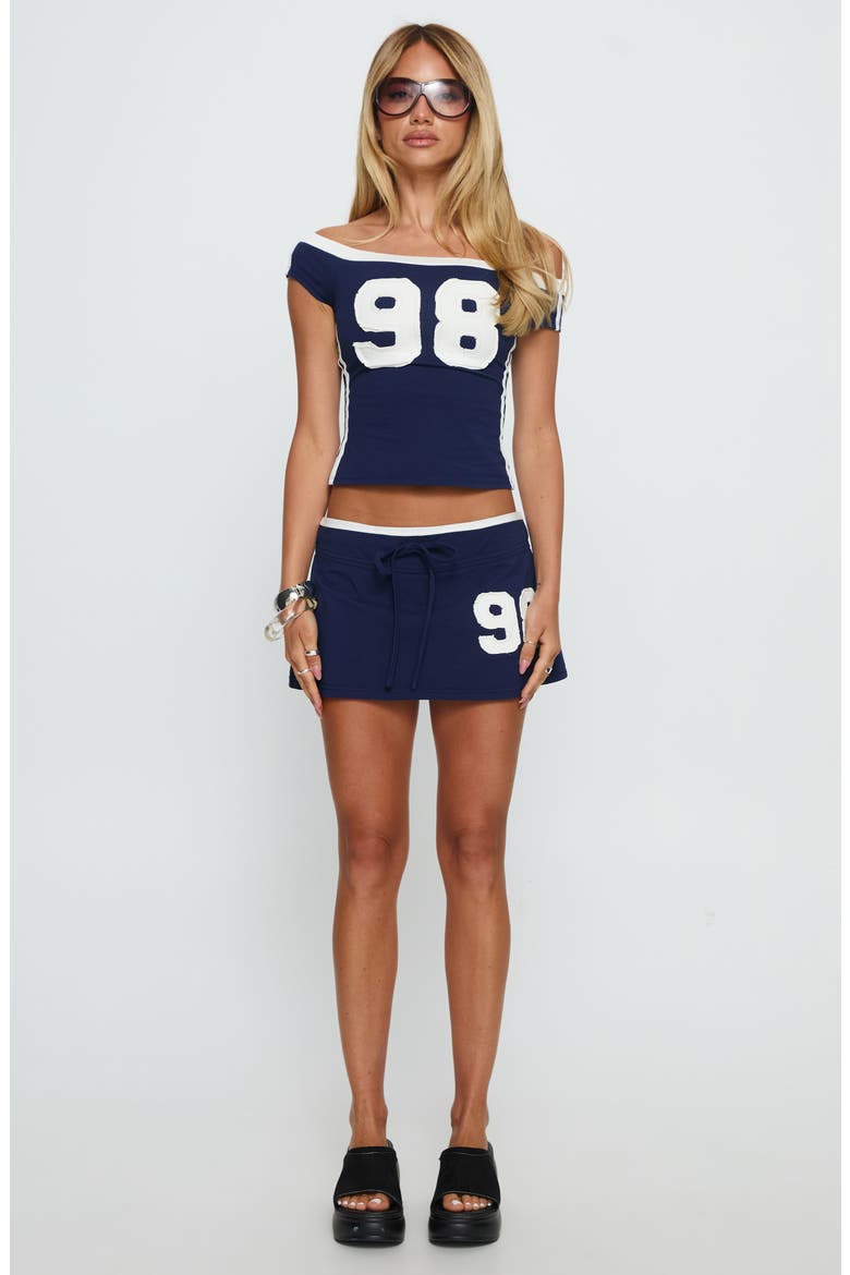 98 Off the Shoulder Top, Alternate, color, NAVY