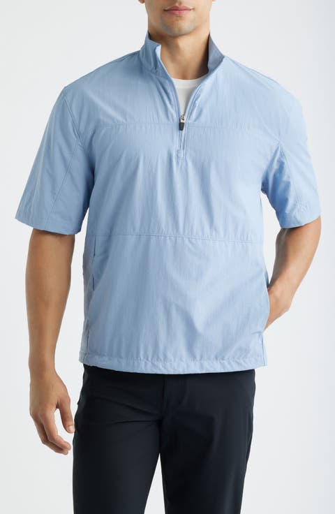 Golf Pro Short Sleeve Quarter Zip Top