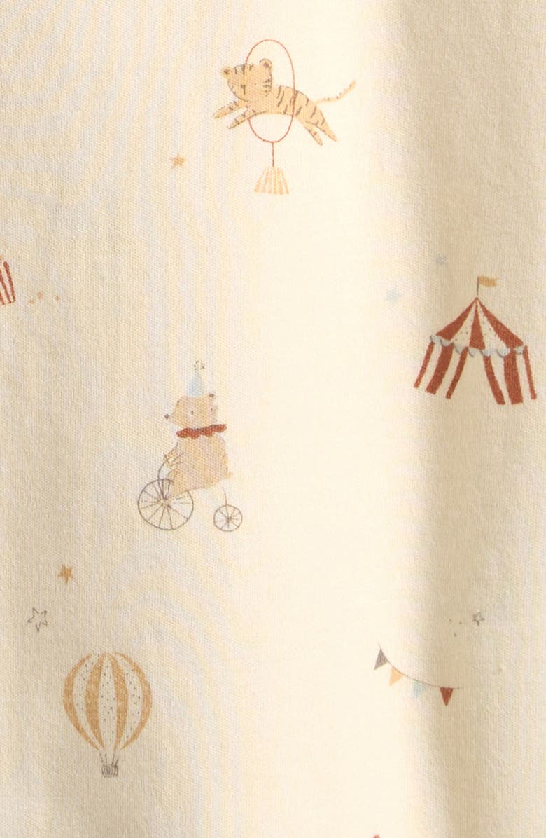 QUINCY MAE Carnival Organic Cottn Romper, Alternate, color, Ivory