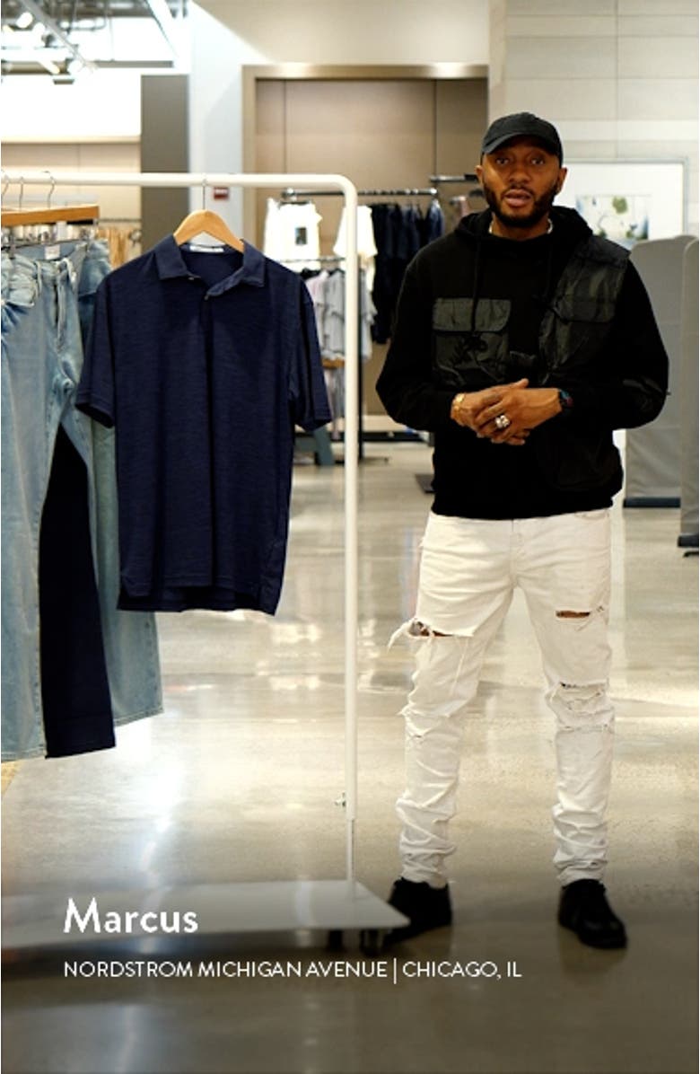 Featherweight Mélange Performance Polo, sales video thumbnail