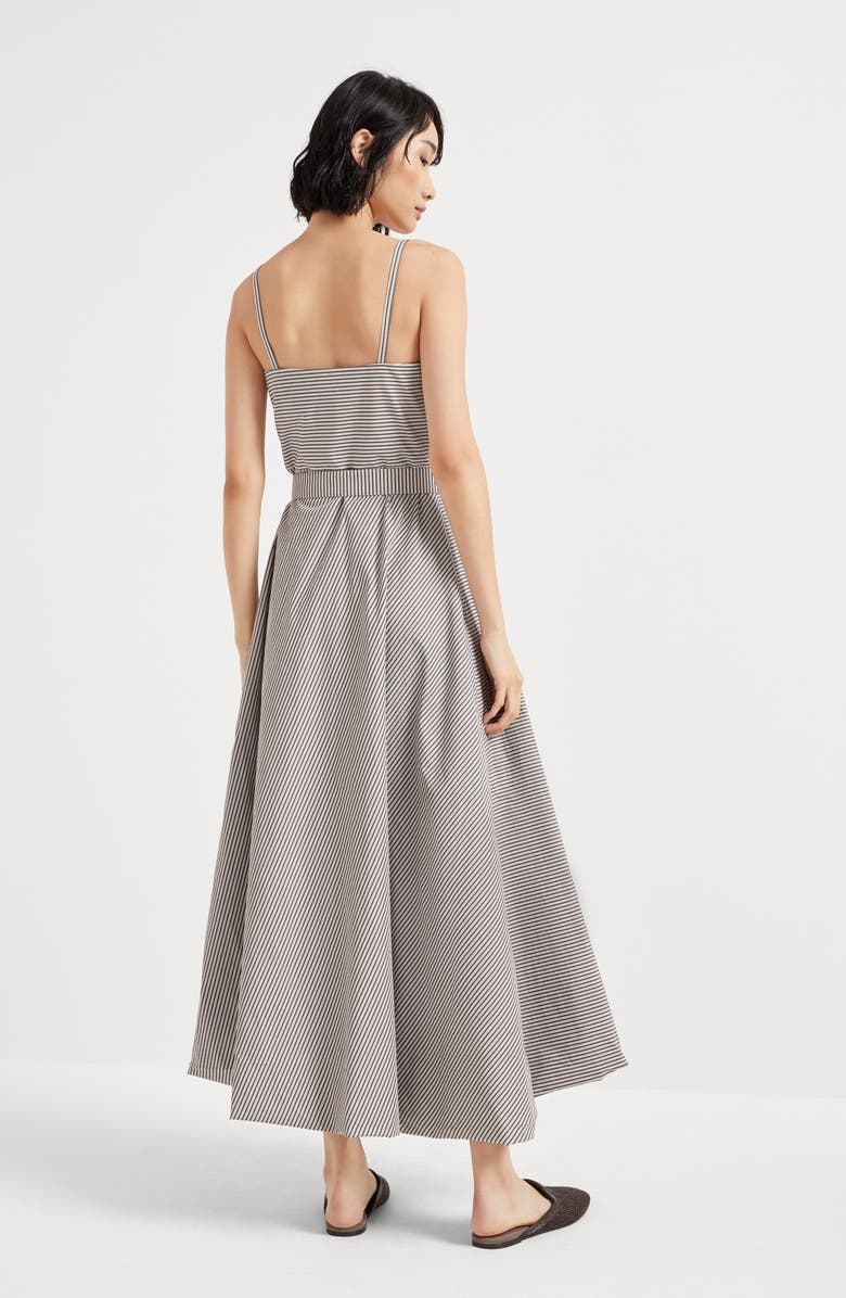 Brunello Cucinelli Bubble Hem dress, Alternate, color, 