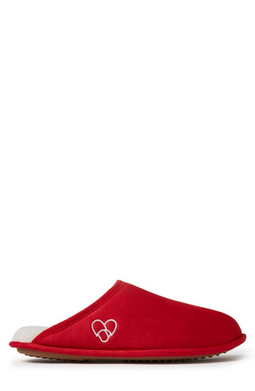 Dearfoams Riley Pride Scuff Slipper In Red
