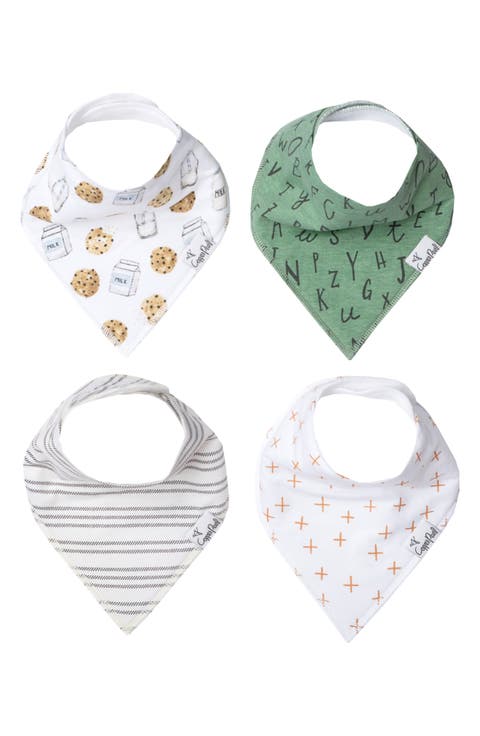 4-Pack Bandana Bibs (Baby)