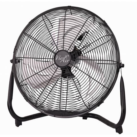 14 Inch Industrial High Velocity Heavy Duty Metal Floor Fan with 3 Speed Settings