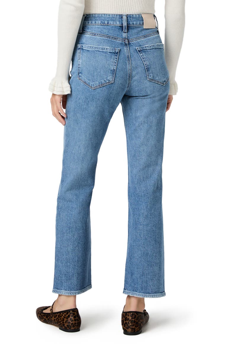 Stevie High Waist Ankle Straight Leg Jeans, Alternate, color, HEROES