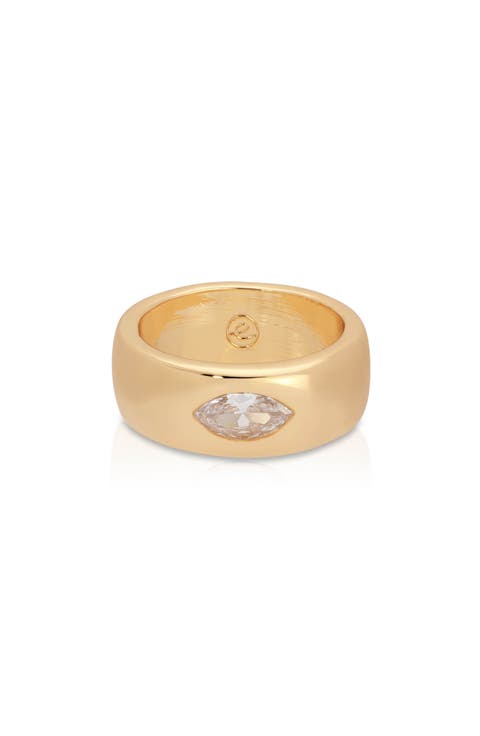 Teasure Marquise Cubic Zirconia Ring