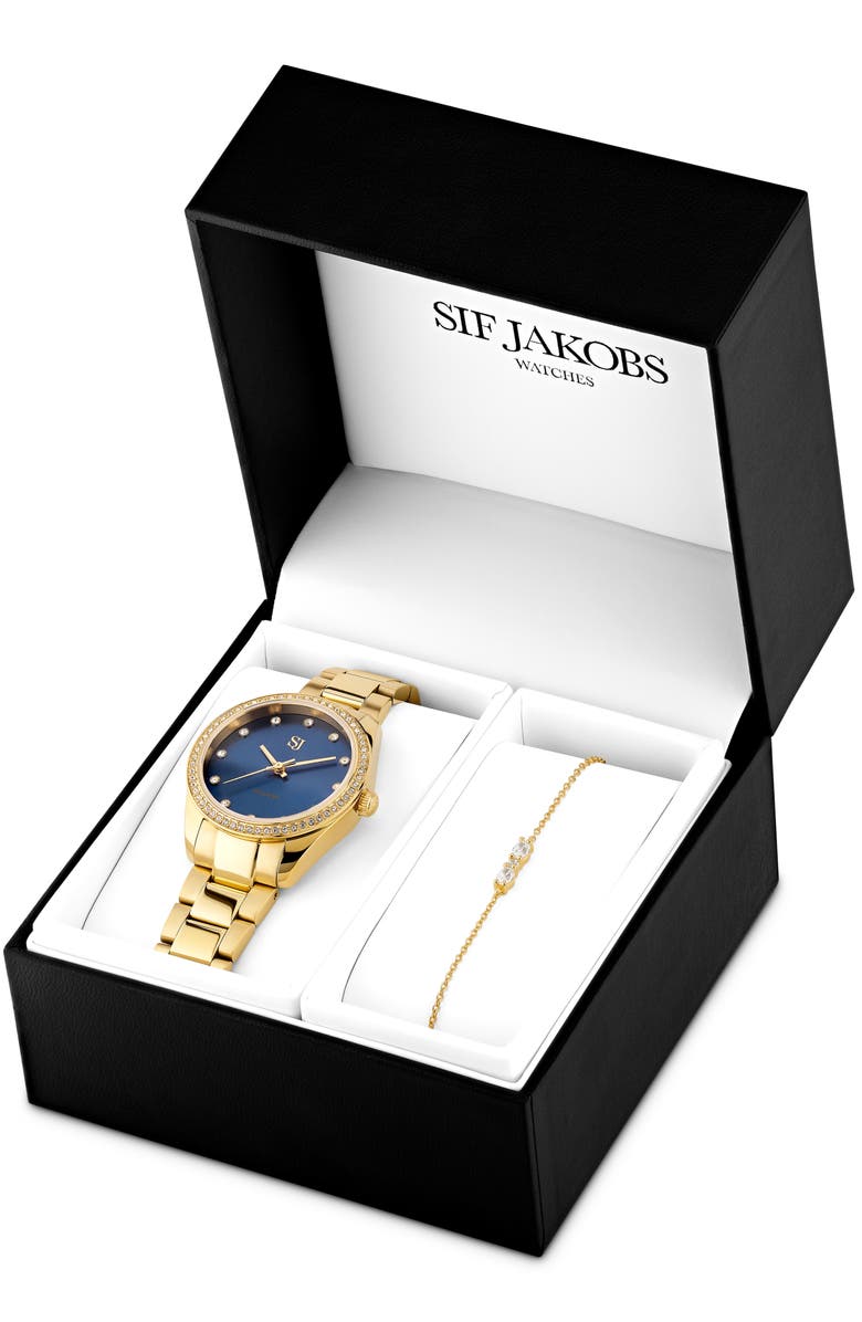 Sif Jakobs Jewellery Valeria Jewelry Set - Gold, Main, color, 18K Gold Plated/White