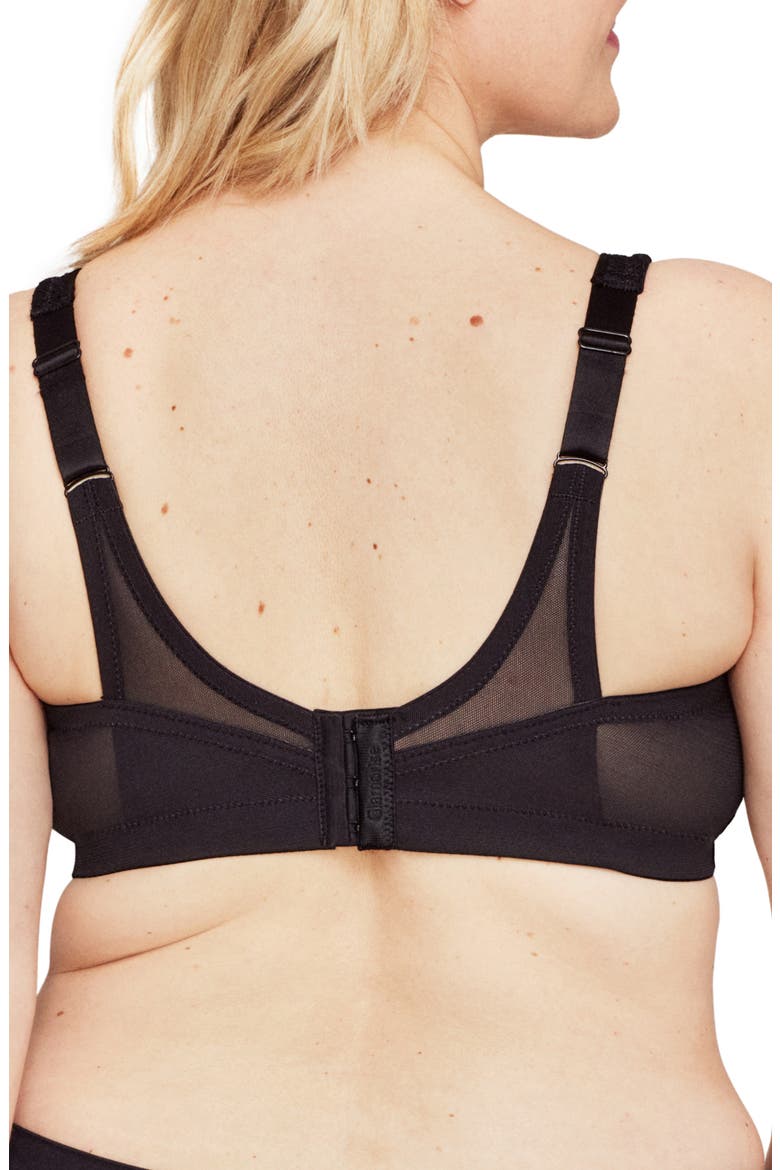 Full Figure MagicLift Wireless Bra, Alternate, color, BLACK