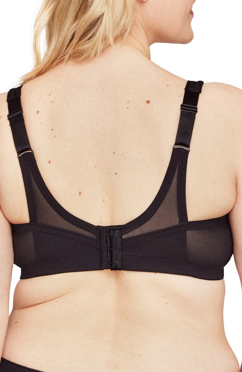 Glamorise Full Figure MagicLift Wireless Bra, Alternate, color, Black