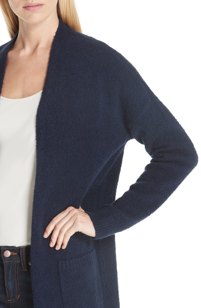 Eileen Fisher Long Organic Cotton Blend Cardigan, Alternate, color, 