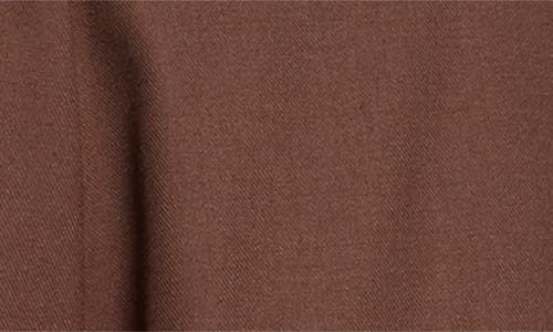 Ashley Williams Peg Tapered Straight Leg Pants In Brown