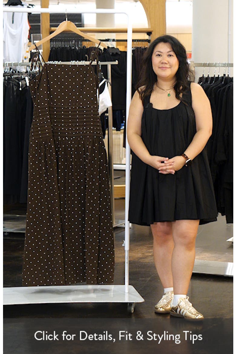 Mischa Polka Dot Maxi Dress video