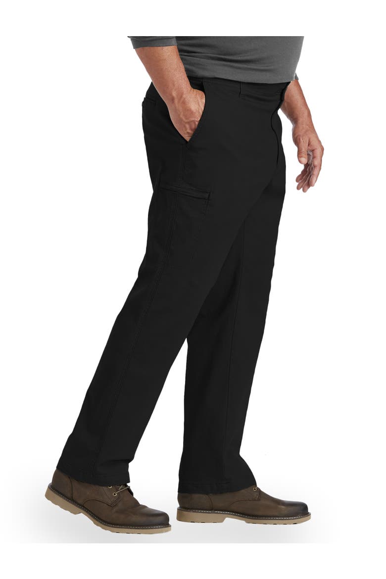 Big & Tall Extreme Comfort Cargo Pants, Alternate, color, BLACK