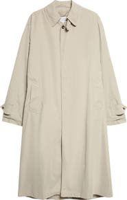 Maison Margiela Peached Twill Trench Coat