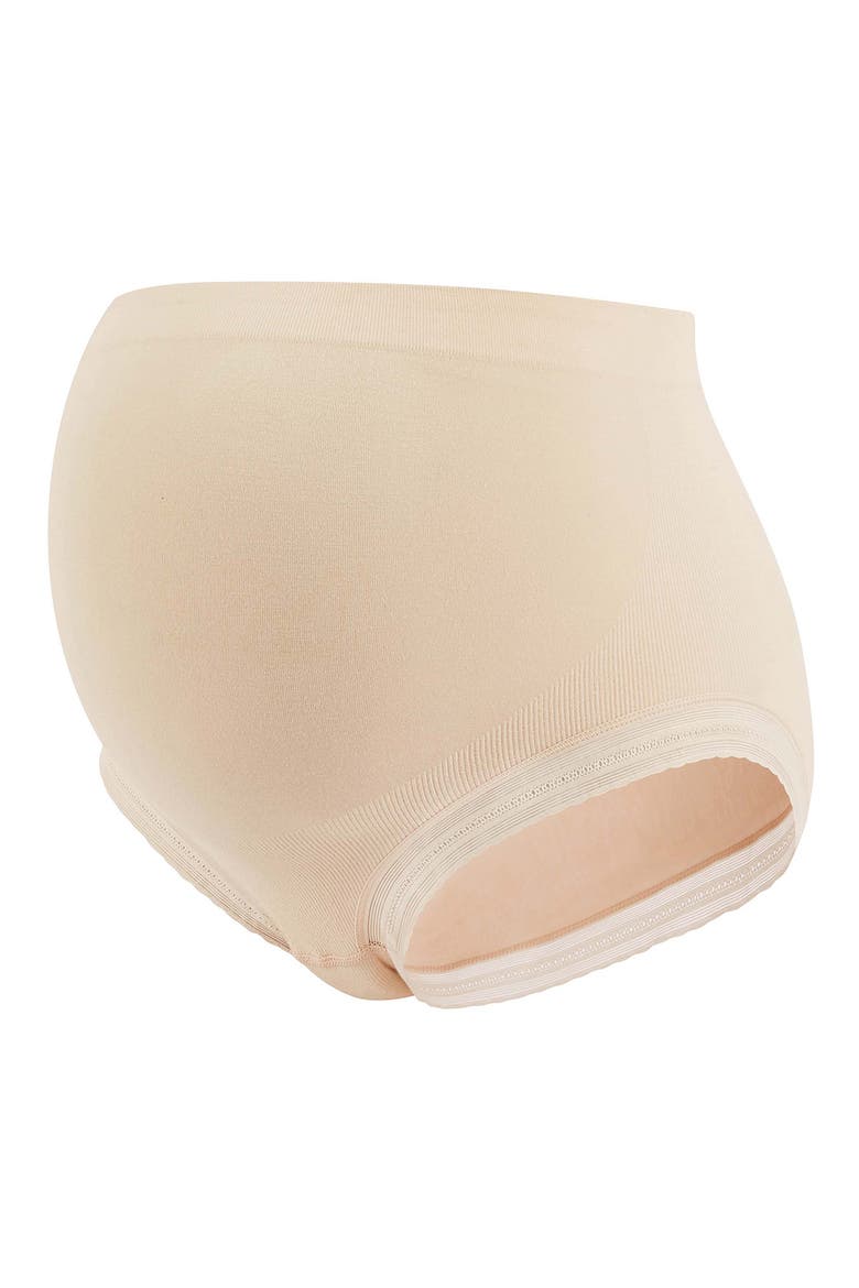 Milk Seamless High Waist Maternity Briefs, Alternate, color, BLUSH
