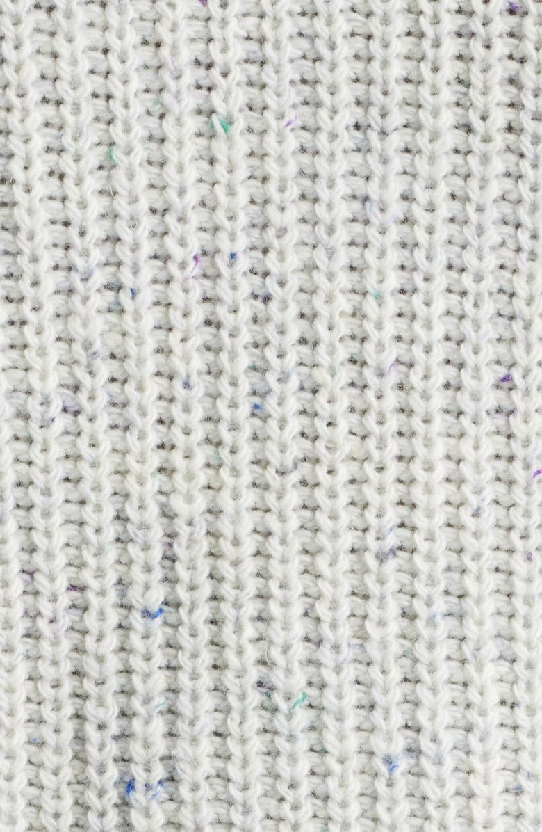 Wax London Wilde Chunky Wool Blend Rib Sweater, Alternate, color, Multi Grey