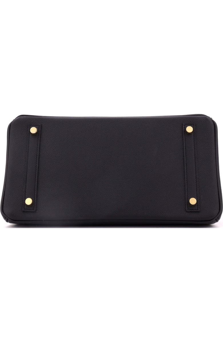 Pre-Owned Hermes Birkin Handbag Black Epsom with Gold Hardware 30, Alternate, color, Noir