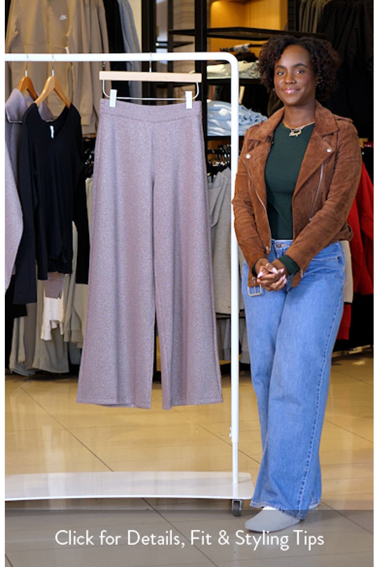 AirEssentials Shimmer Wide Leg Pants video