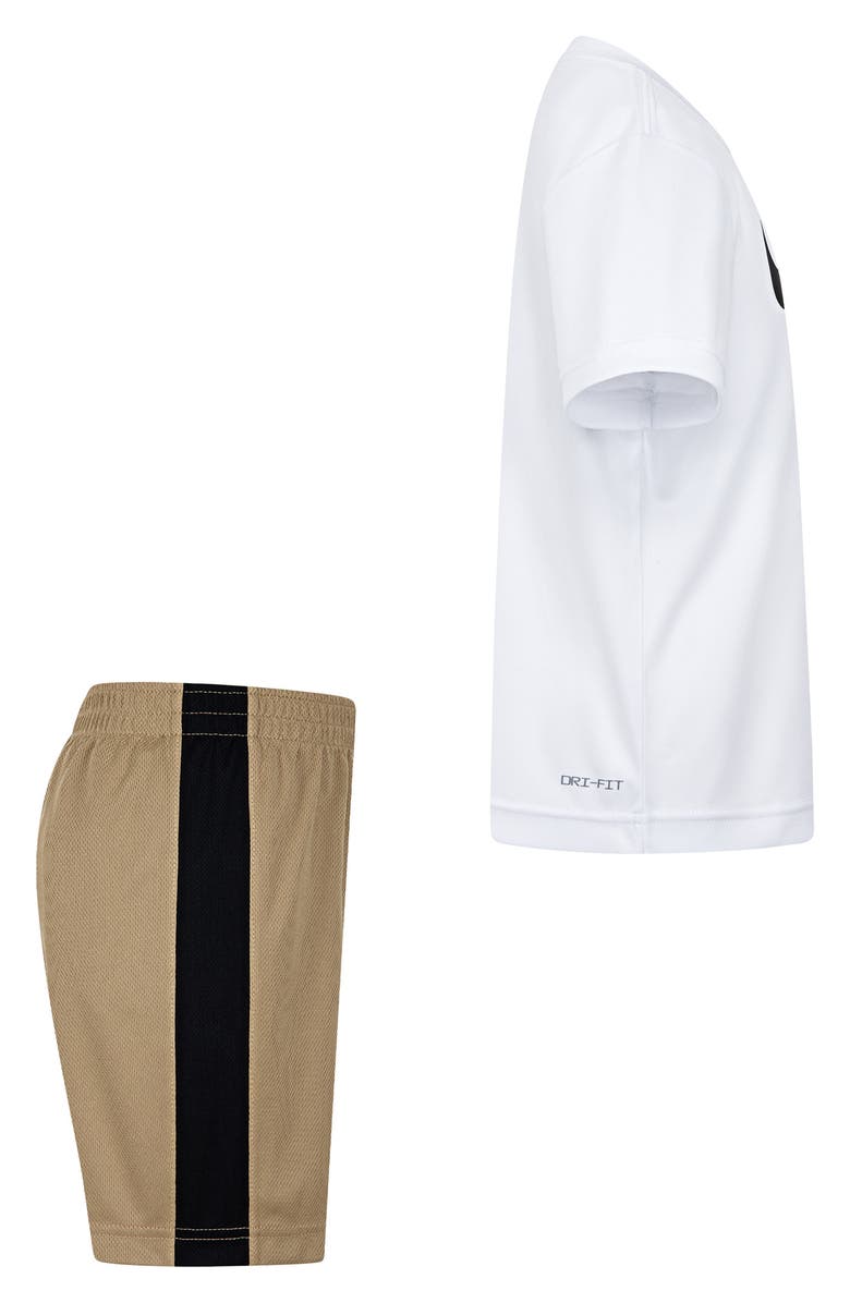 Nike Kids' Swoosh T-Shirt & Shorts Set, Alternate, color, Parachute Beige