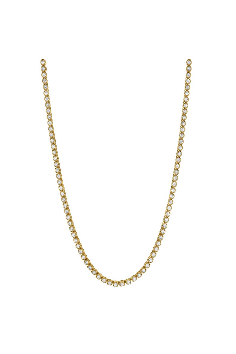 LMJ 14K Yellow Gold Diamond Tennis Chain - 4.64 Carats, Alternate, color, 14K Yellow Gold