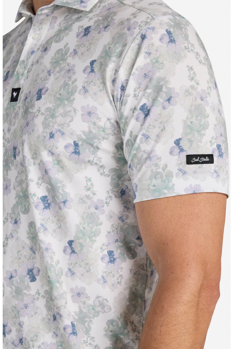Core Floral Performance Golf Polo, Alternate, color, NEW MOON