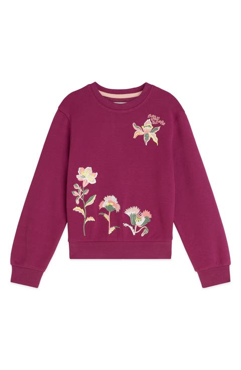 Kids' Embroidered Sweatshirt (Little Kid & Big Kid)