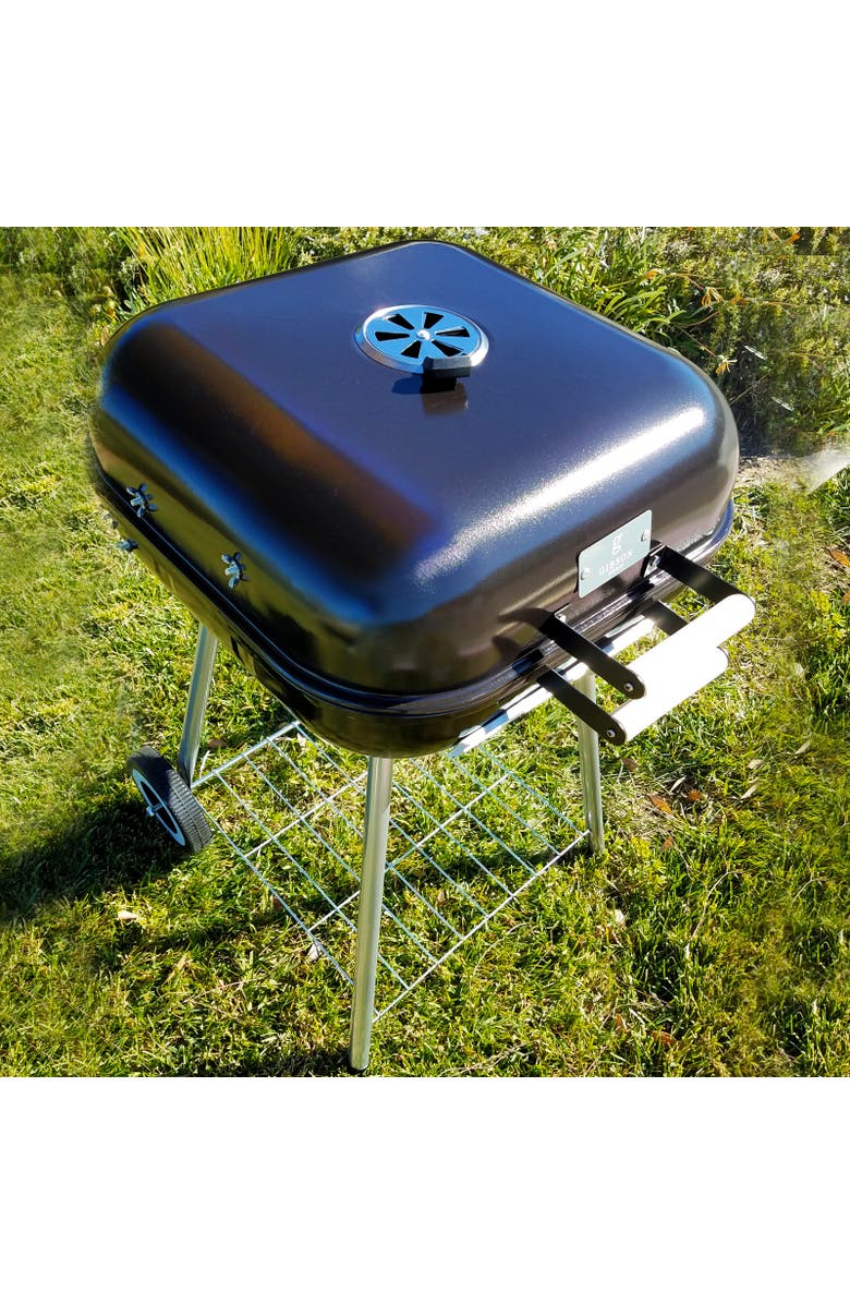 Gibson Home Catari 18 Inch BBQ Grill, Alternate, color, Black