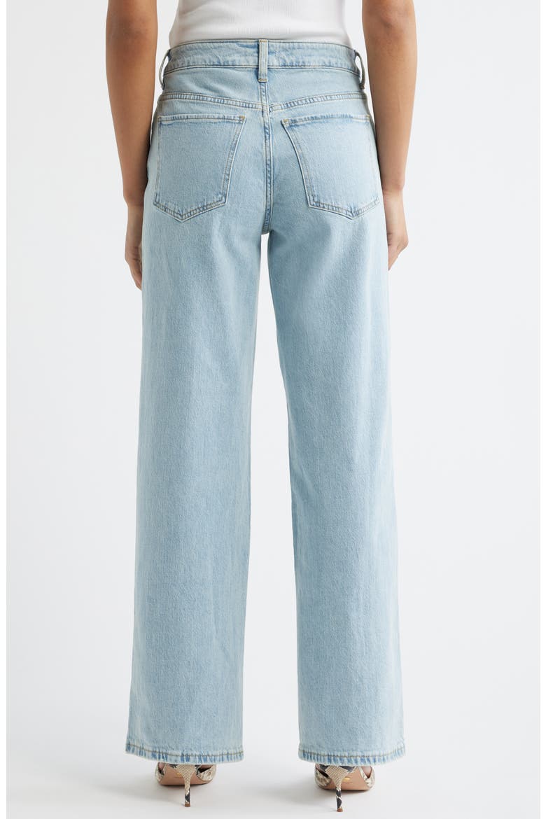 Mid Rise Wide Leg Jeans, Alternate, color, LOGAN WASH
