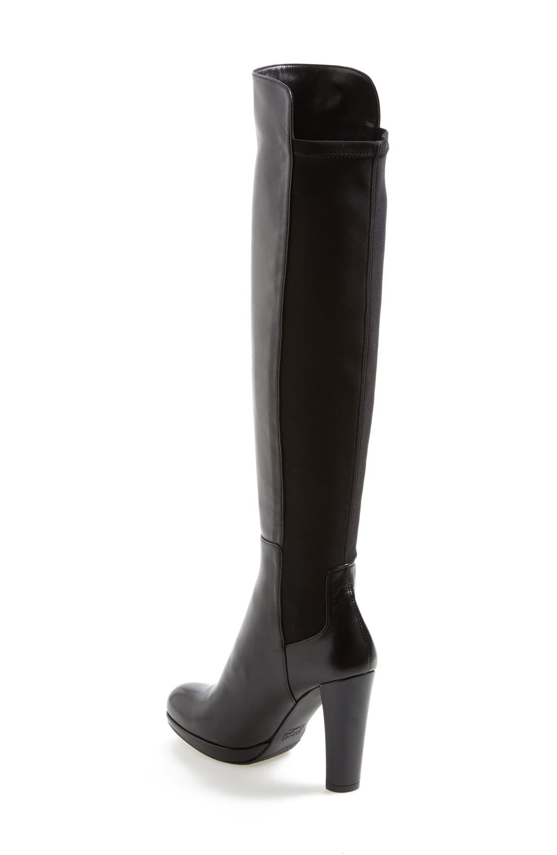 Stuart Weitzman 'Highway' Over the Knee Boot, Alternate, color, 