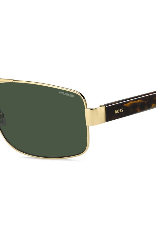 Hugo Boss Boss 62mm Oversize Polarized Navigator Sunglasses