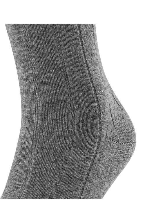 Falke Lhasa Wool Blend Socks In Gray