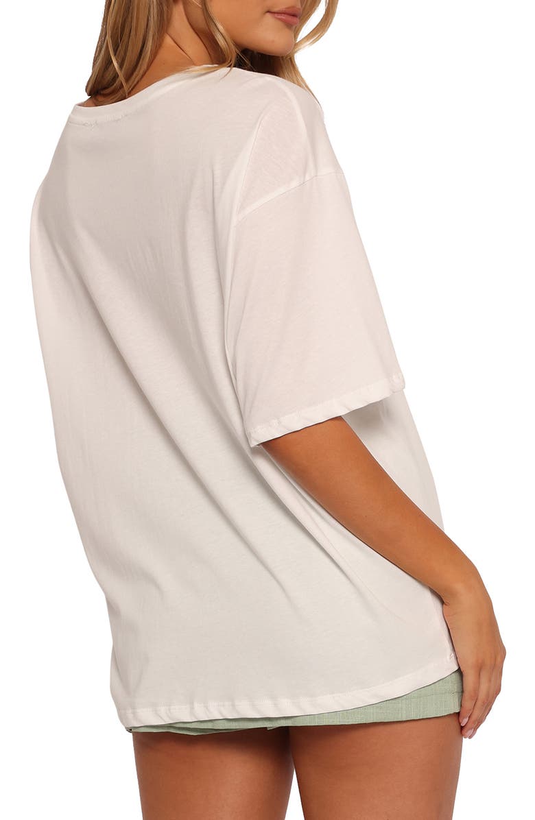 Petal & Pup Positano Oversize Cotton Graphic T-Shirt, Alternate, color, White