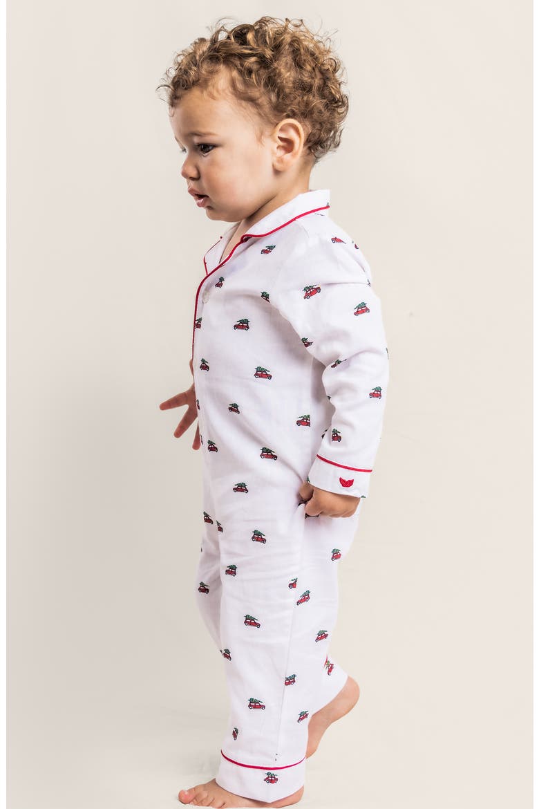 Holiday Journey Cotton Blend Romper, Alternate, color, WHITE