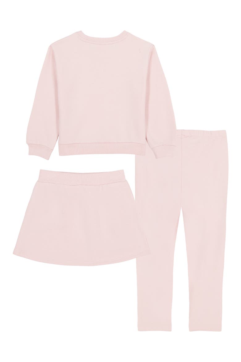 Kids' 3-Piece Sweatshirt, Skirt & Leggings Set, Alternate, color, PREPACK ASSORTED