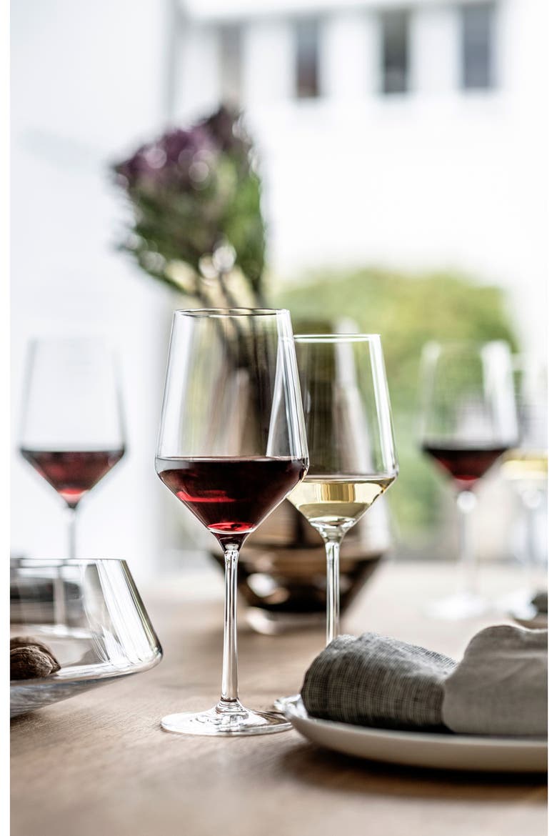Pure Set of 2 Sauvignon Blanc Wine Glasses, Alternate, color, CLEAR