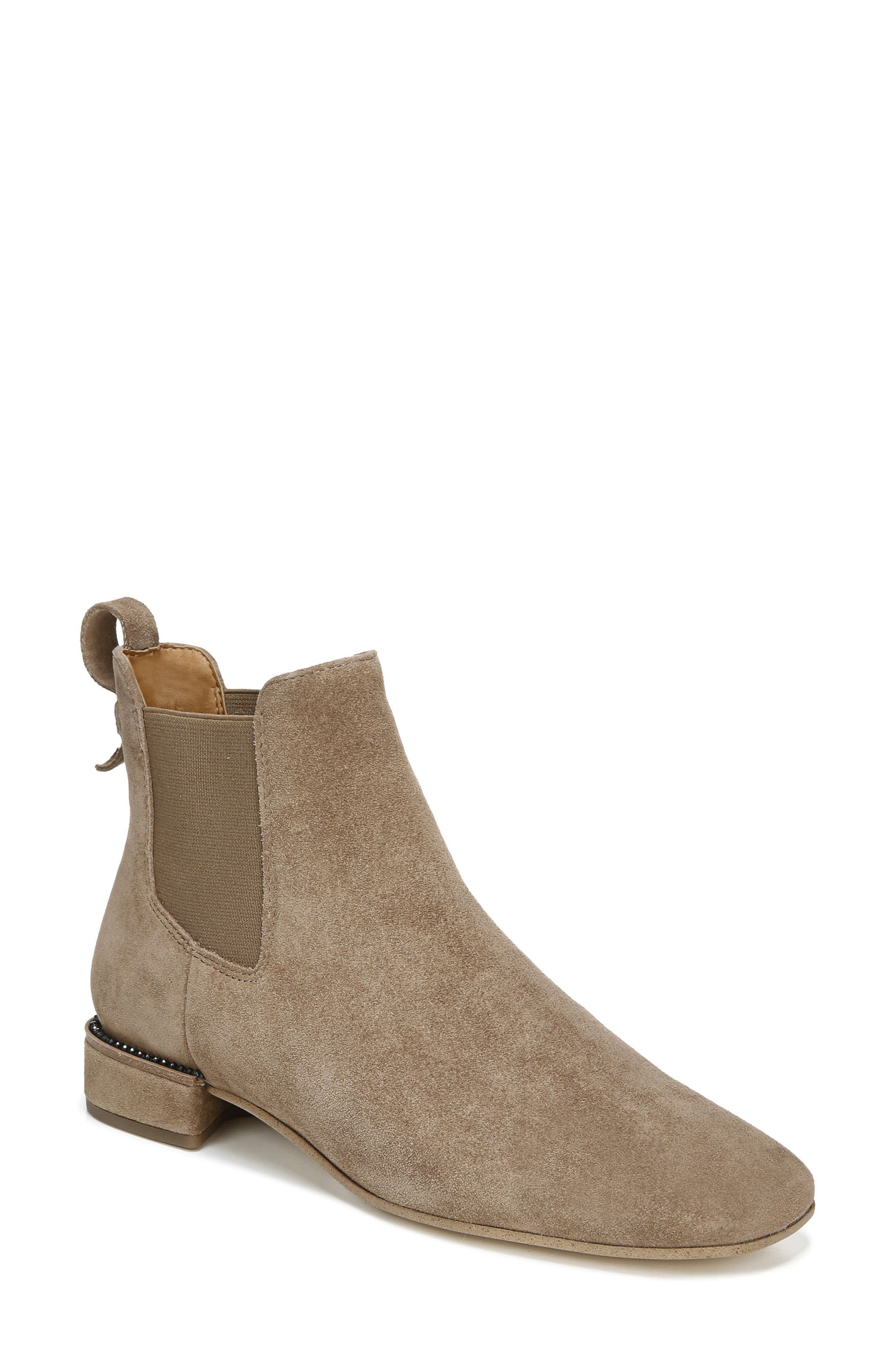 Heather Chelsea Boot, Main, color, TAUPE SUEDE