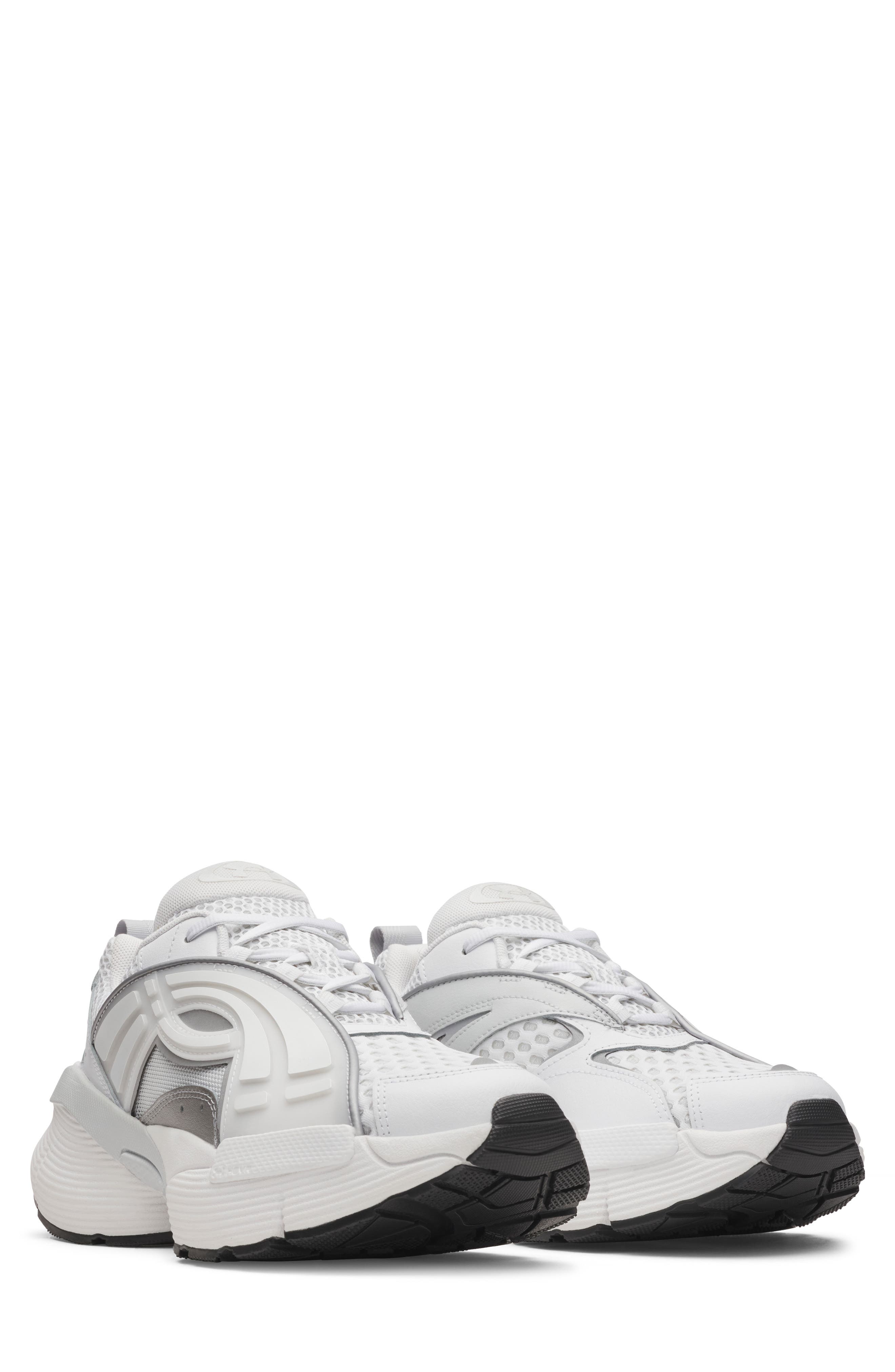 WHITE / BLACK / DISTANT GRAY