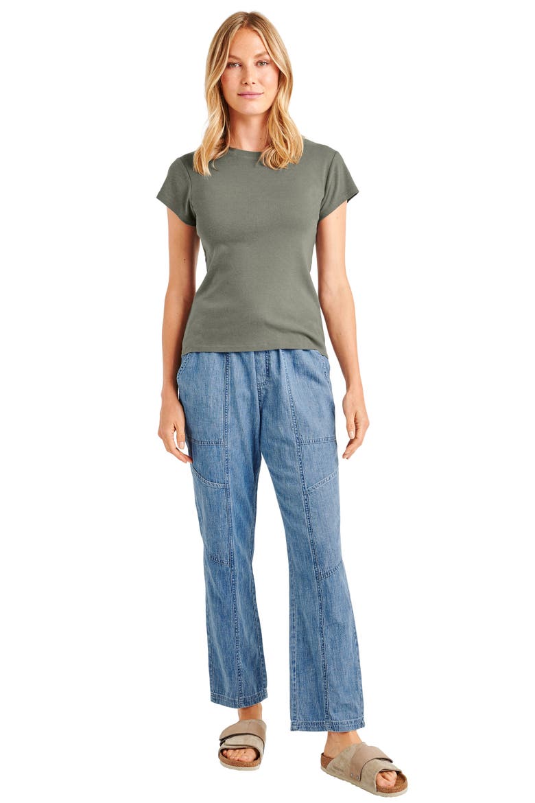 Faye Crewneck Tee, Alternate, color, SOFT VOB