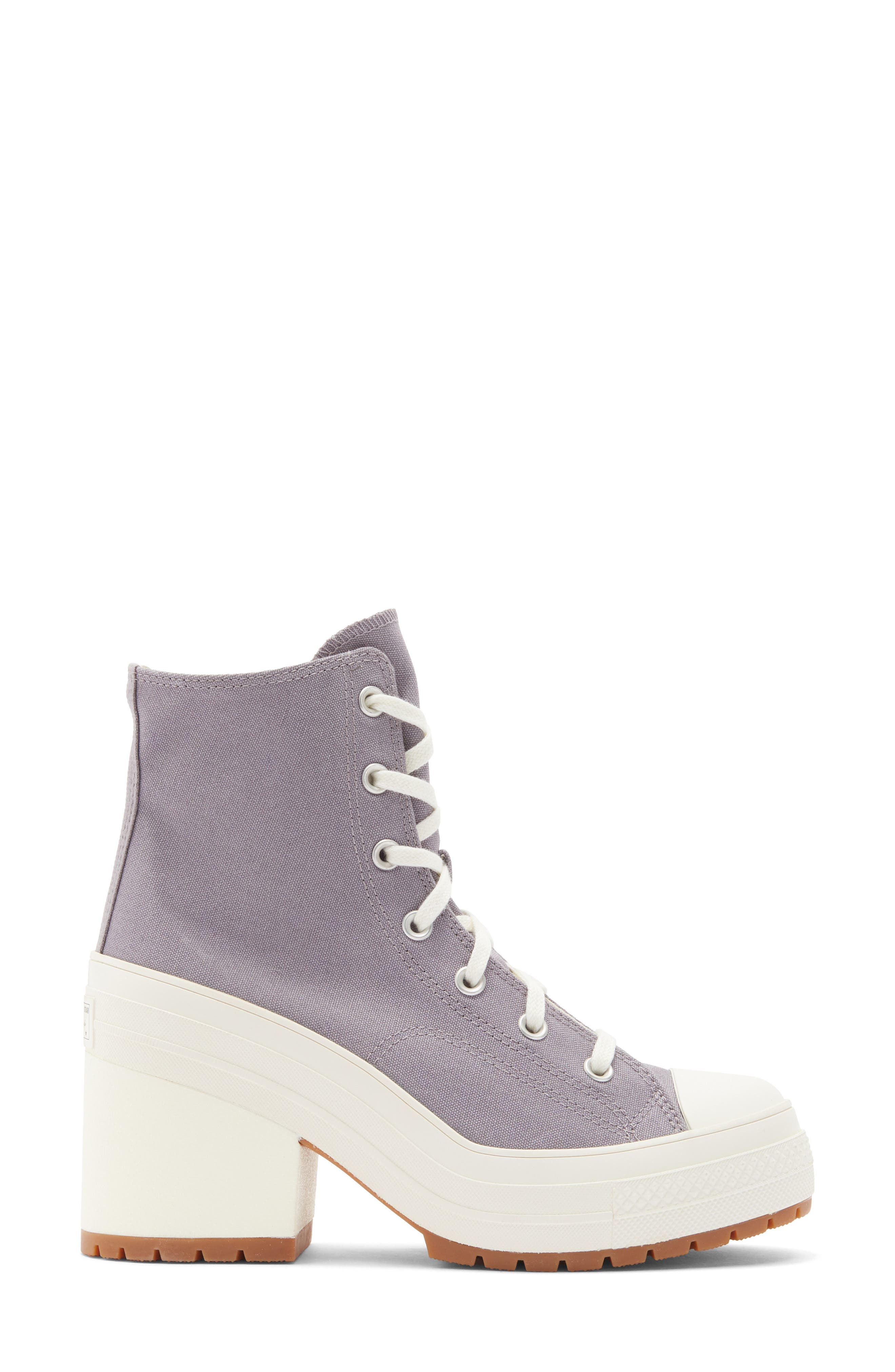 Converse Chuck 70 Luxe Heel High Boot, Alternate, color, Mauve Stone