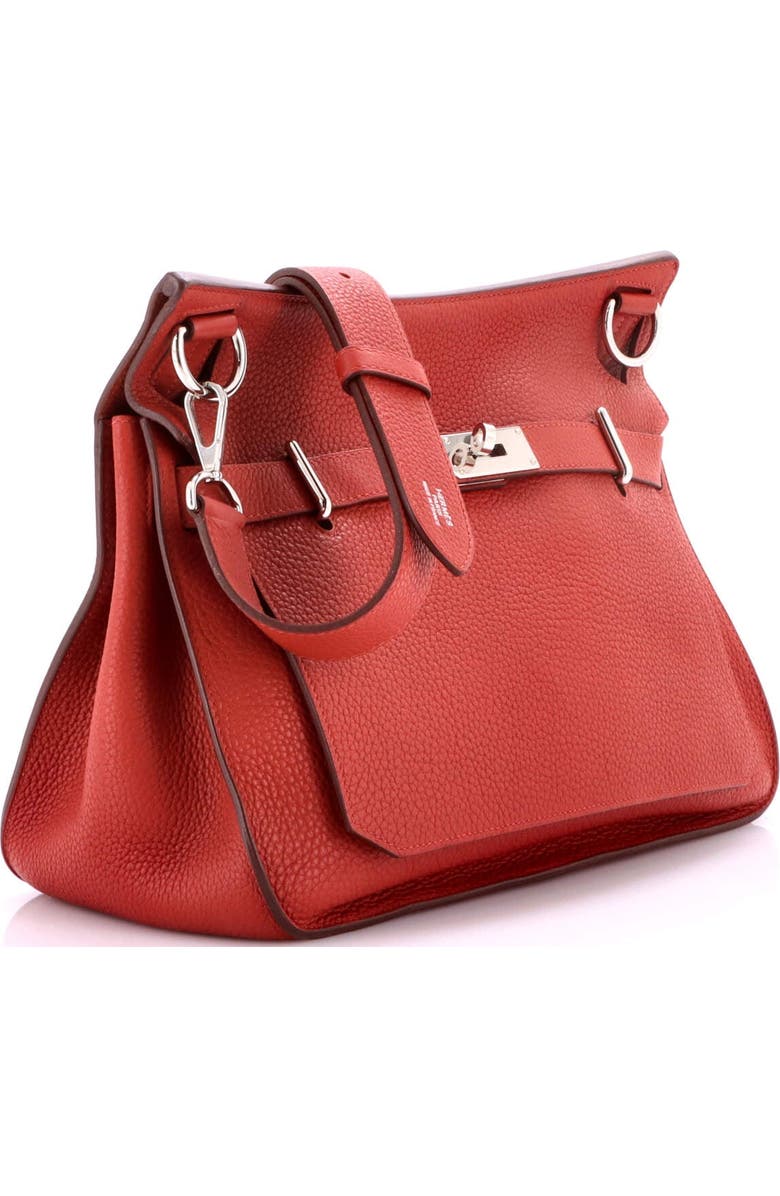 Pre-Owned Hermes Jypsiere Bag Clemence 34, Alternate, color, Brique
