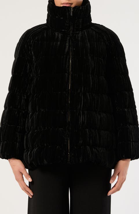 Quilted Velvet Jacket