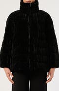 Marina Rinaldi Quilted Velvet Jacket