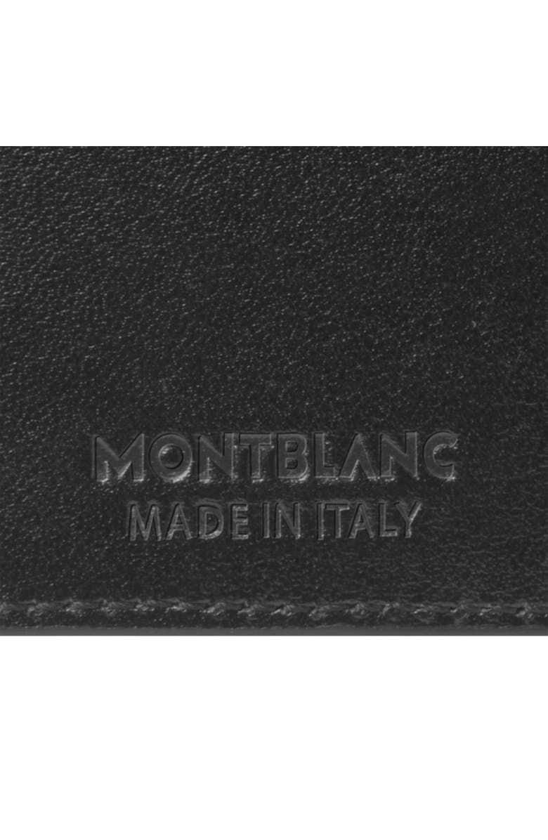 Montblanc Meisterstück Leather Card Case, Alternate, color, 