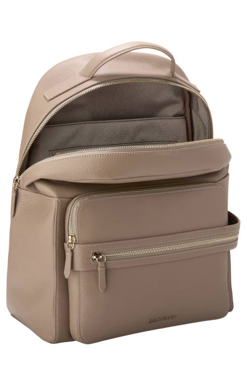 Cole Haan Davis Leather Backpack In Irish Coffee