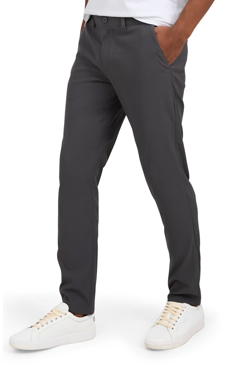 Essential Tech Slim Chino Pants, Alternate, color, MAGNET